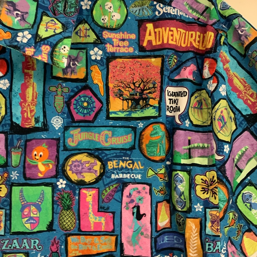 Disney Enchanted Tiki Multicolor Shirt - Picture 7 of 9